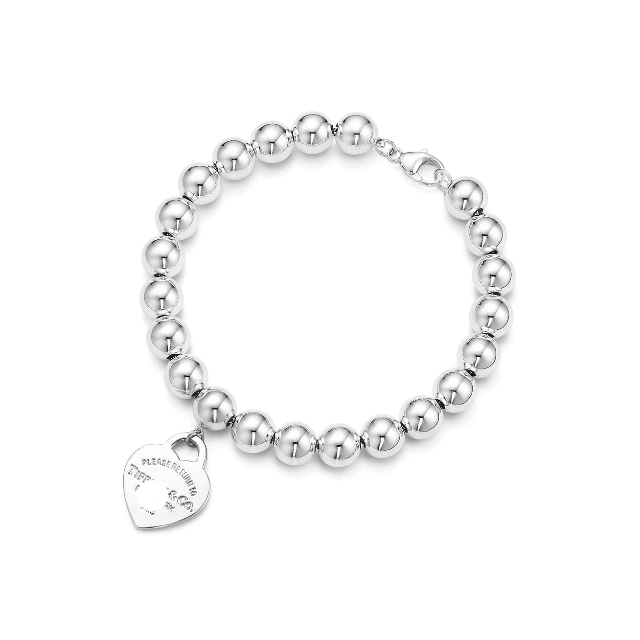 18K Return to Heart Tag Bracelet