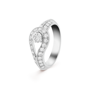 18K Couture Solitaire Ring