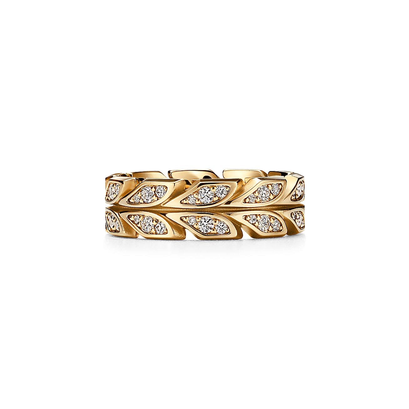 18K Yellow Gold Victoria Vine Ring
