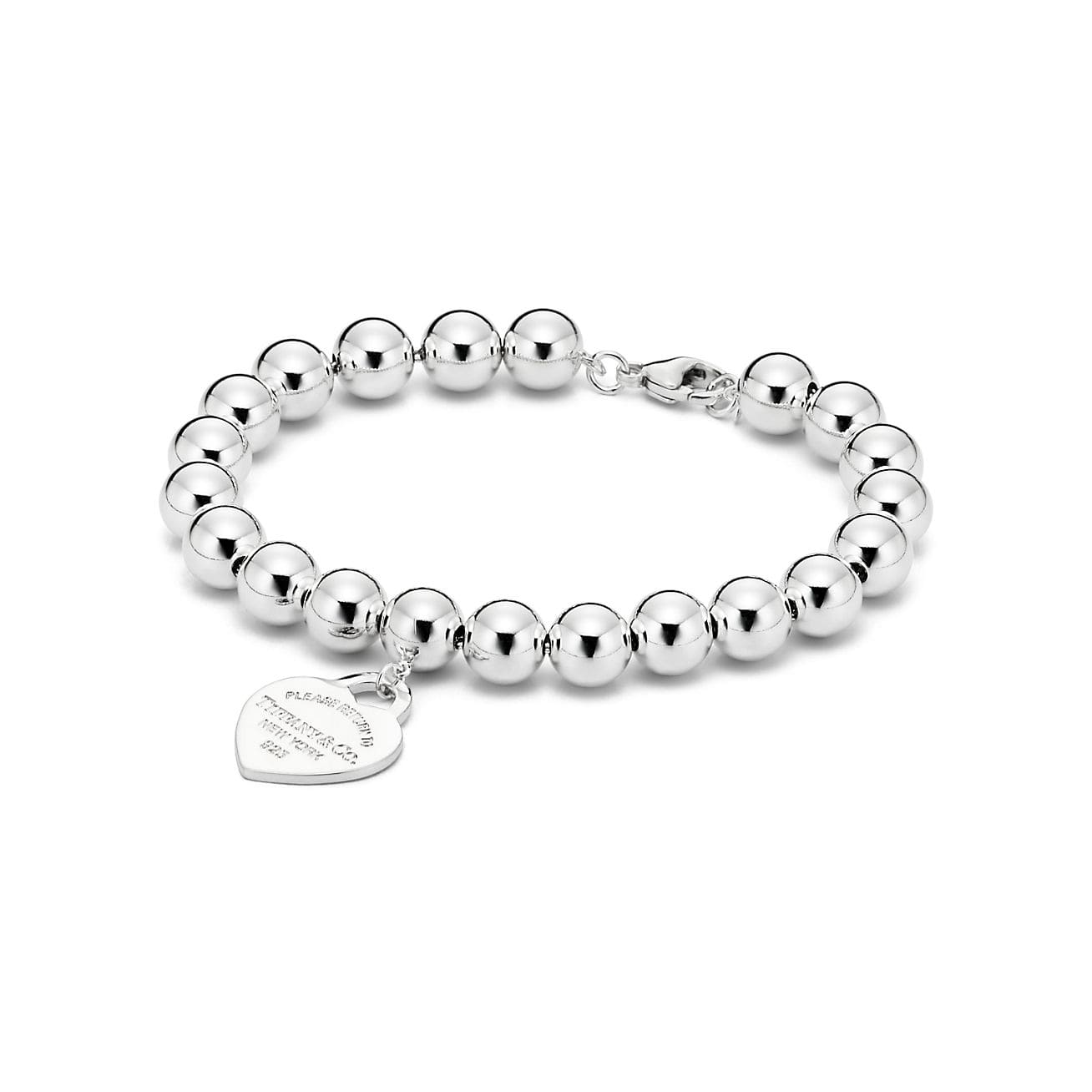 18K Return to Heart Tag Bracelet