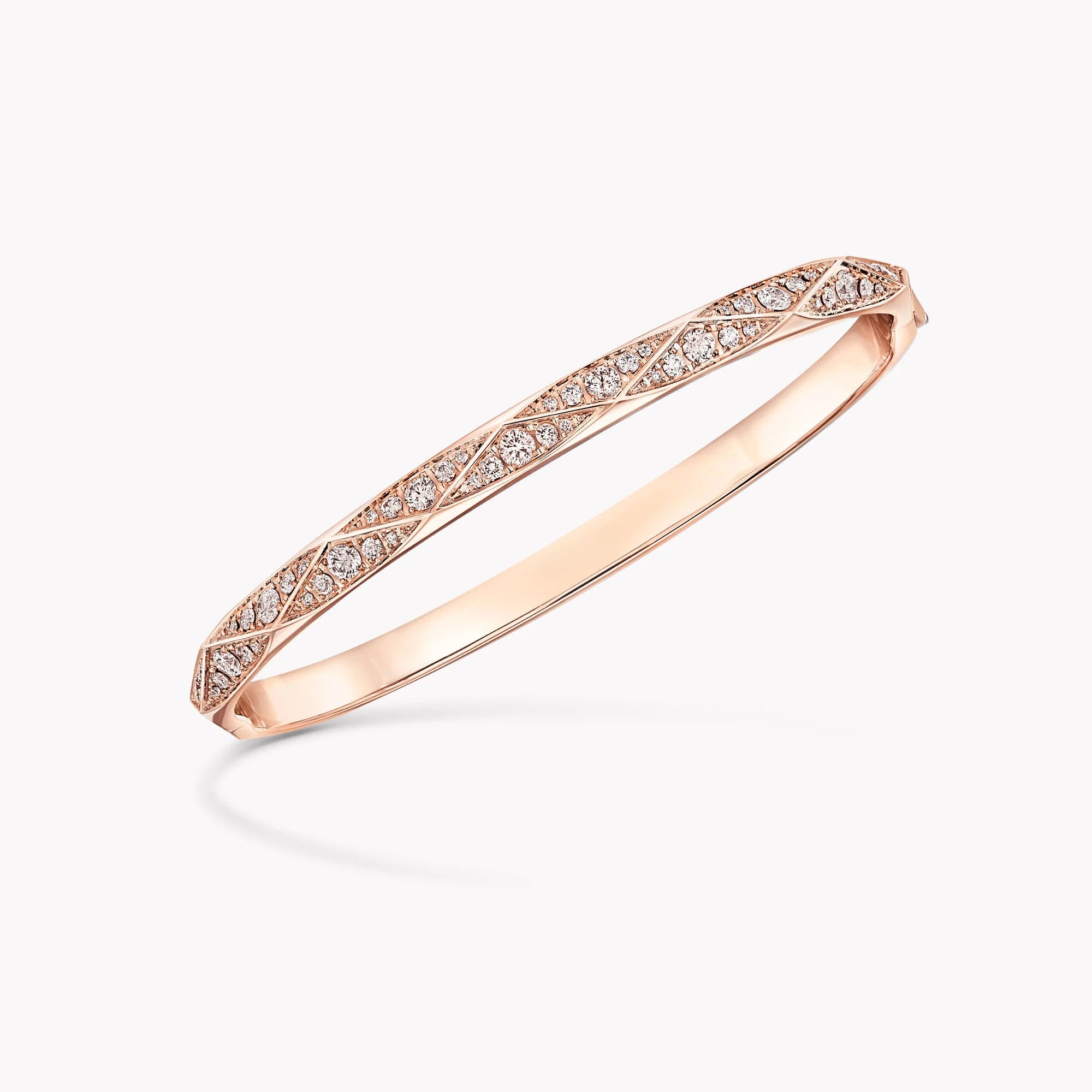 Laurence Signature Pavé Diamond Bangle