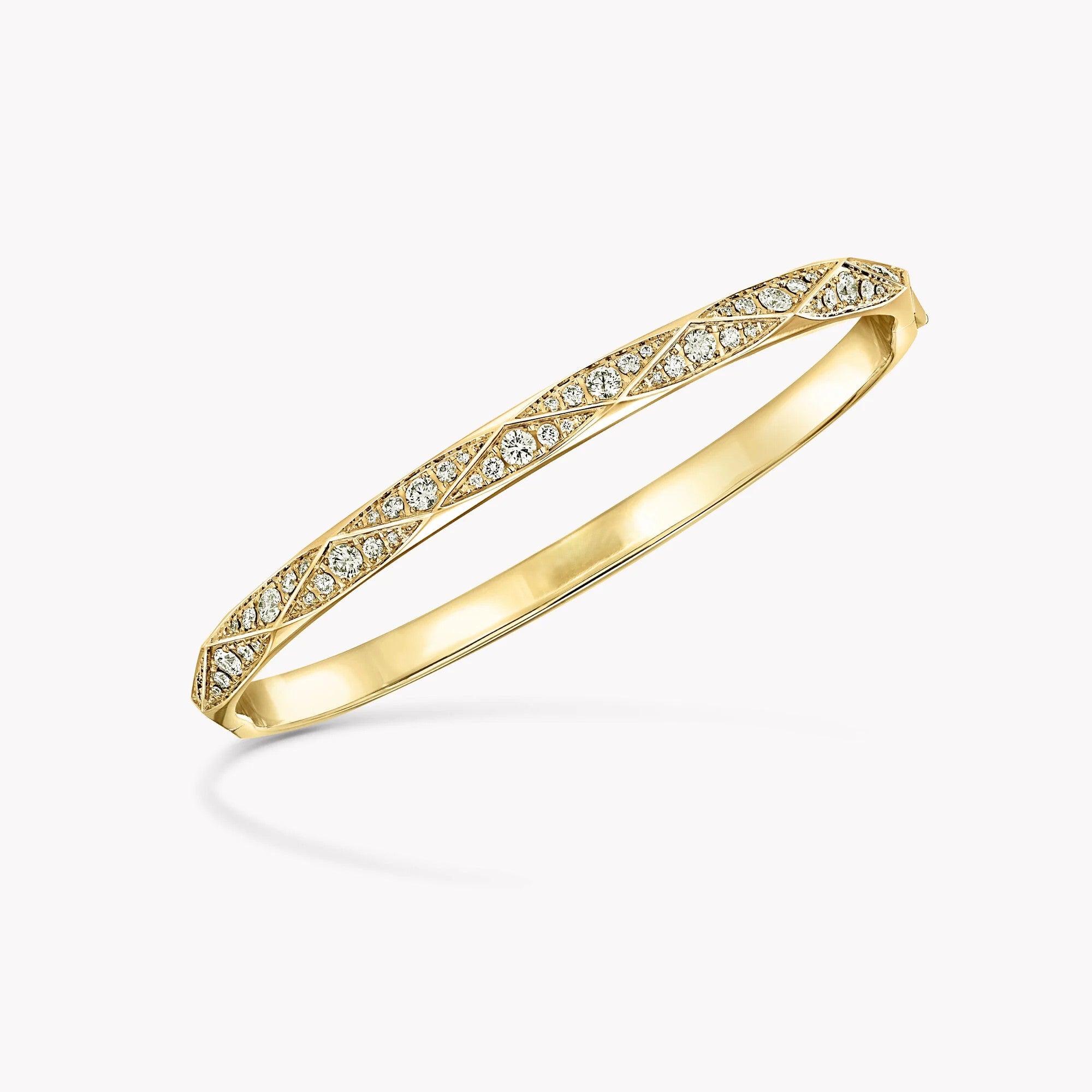 Laurence Signature Pavé Diamond Bangle