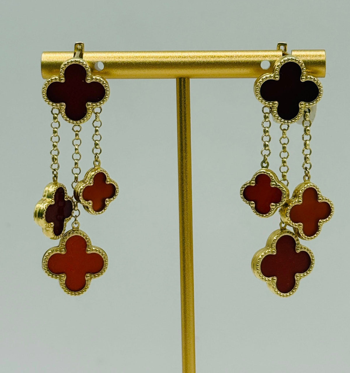 18K Magic Alhambra Four Motifs Earrings