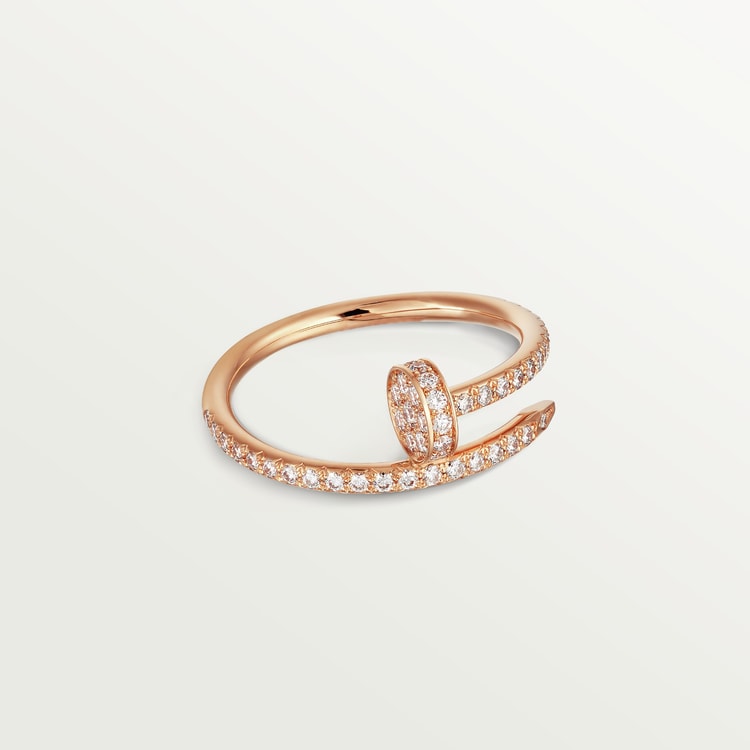 18K Juste Un Clou Full Diamond Ring