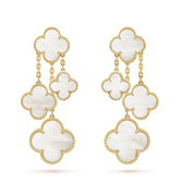 18k Magic Alhambra Four Motifs Earrings
