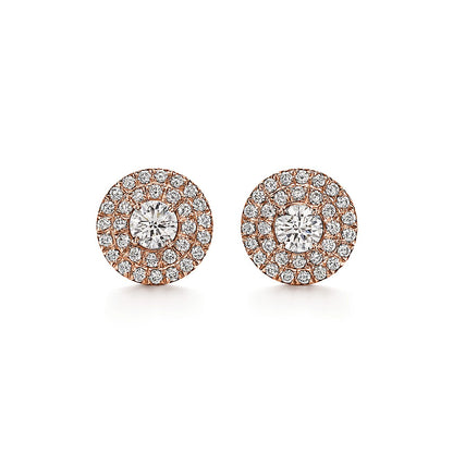 18K T Soleste Diamonds White Gold Earrings