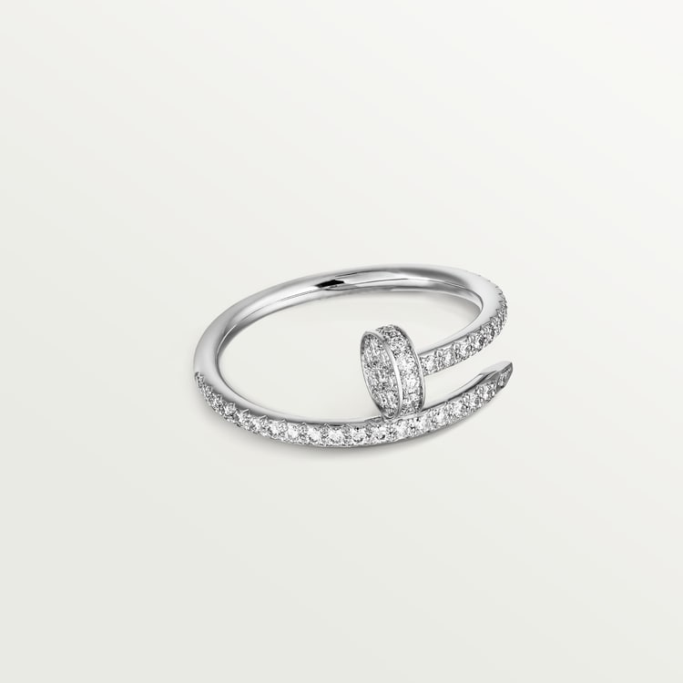 18K Juste Un Clou Full Diamond Ring
