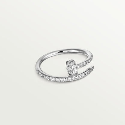 18K Juste Un Clou Full Diamond Ring