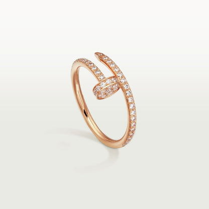 18K Juste Un Clou Full Diamond Ring