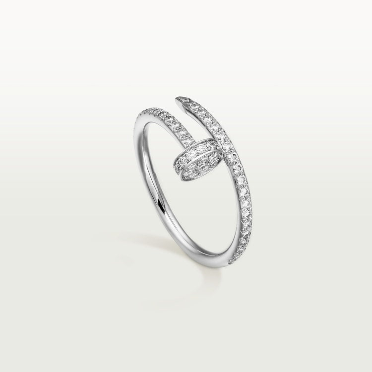 18K Juste Un Clou Full Diamond Ring