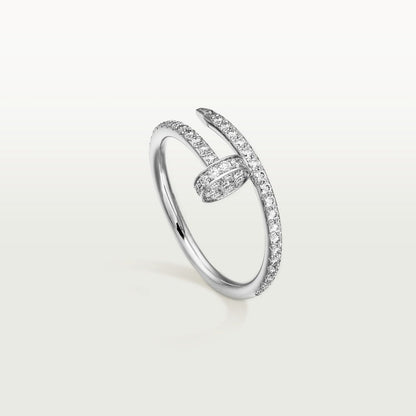18K Juste Un Clou Full Diamond Ring