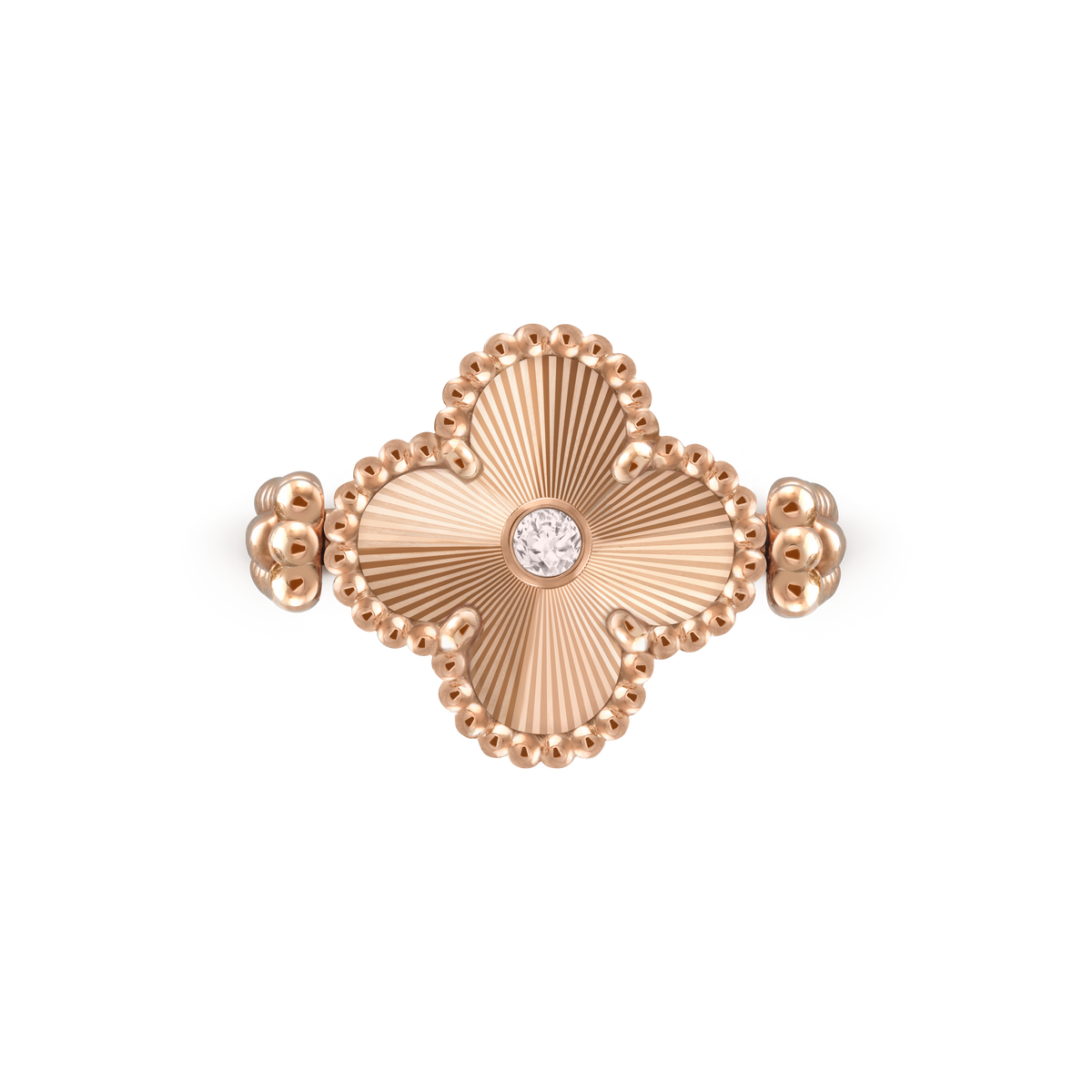 18K Vintage Alhambra Reversible Ring