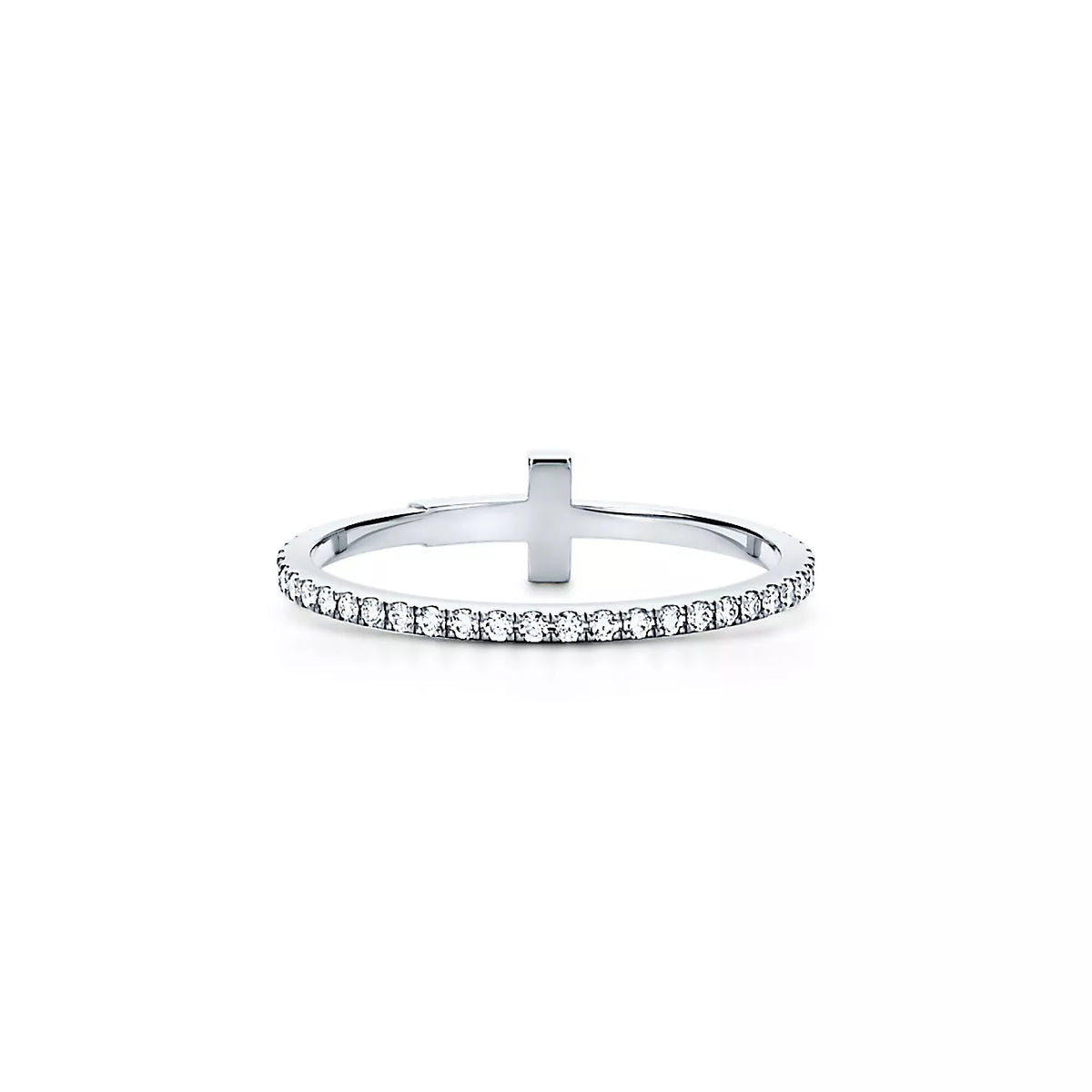 18K T Diamond Wire Ring