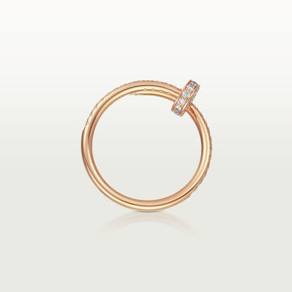 18K Juste Un Clou Full Diamond Ring