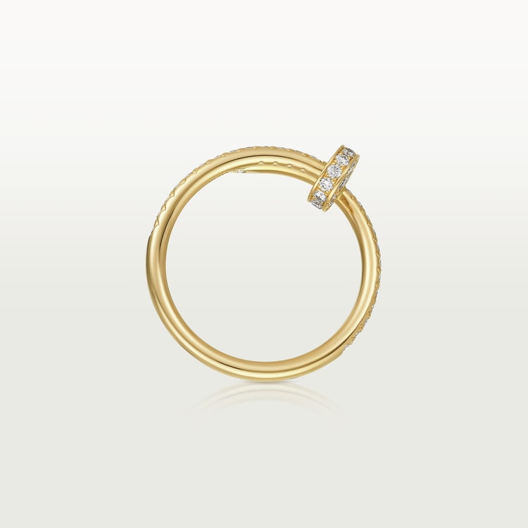 18K Juste Un Clou Full Diamond Ring