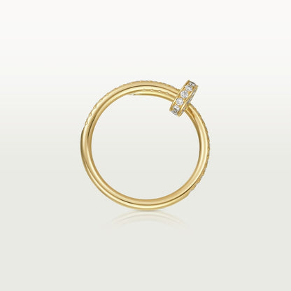 18K Juste Un Clou Full Diamond Ring