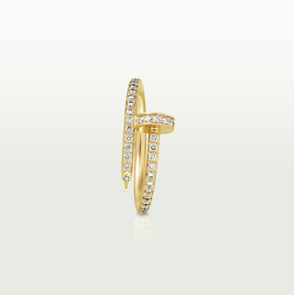 18K Juste Un Clou Full Diamond Ring