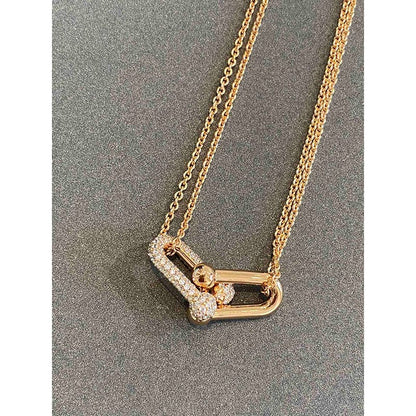 18K T HardWear Double Link Necklace