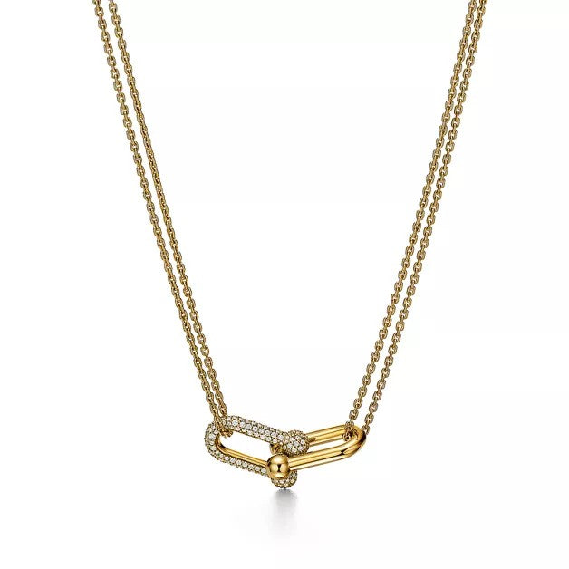 18K T HardWear Double Link Necklace