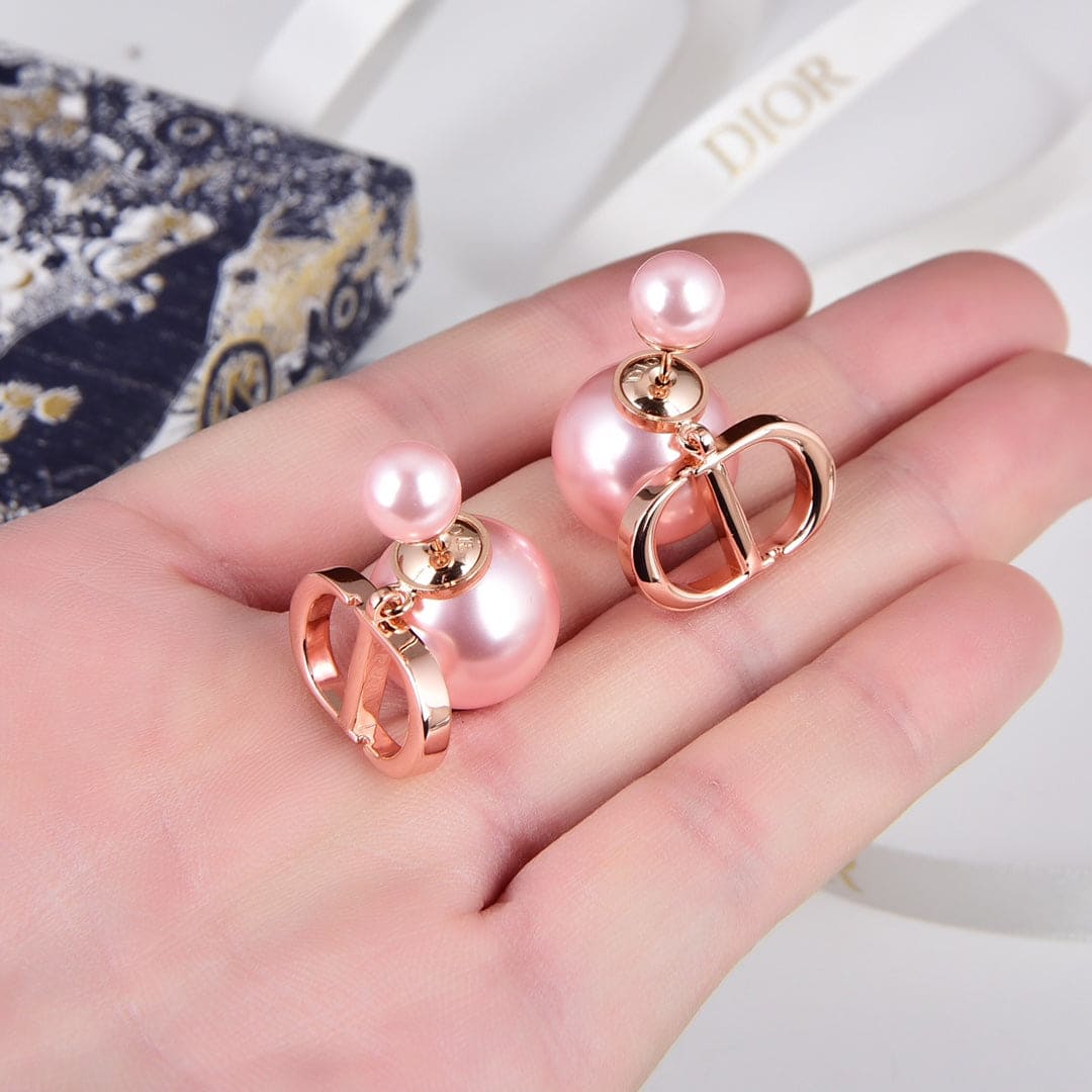 18K Tribales Pearl Earrings