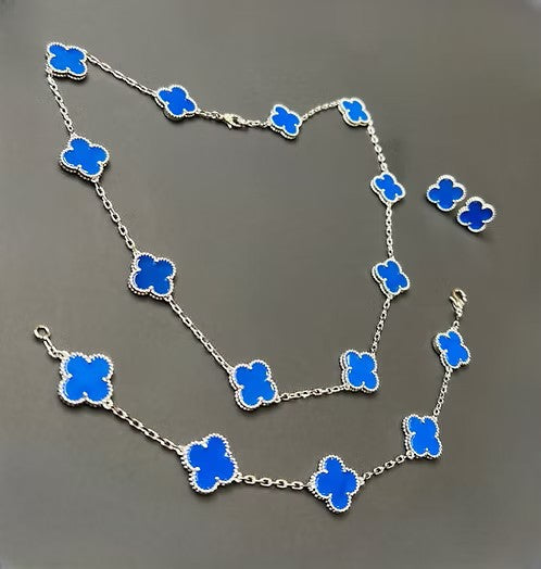 18K Vintage Alhambra Blue Bracelet