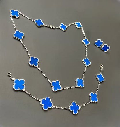 18K Vintage Alhambra Blue Bracelet