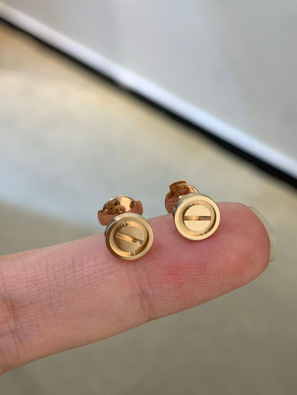 18K Love Earrings
