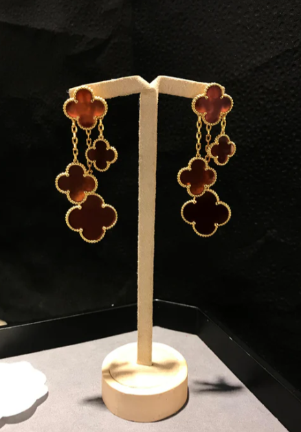 18K Magic Alhambra Four Motifs Earrings