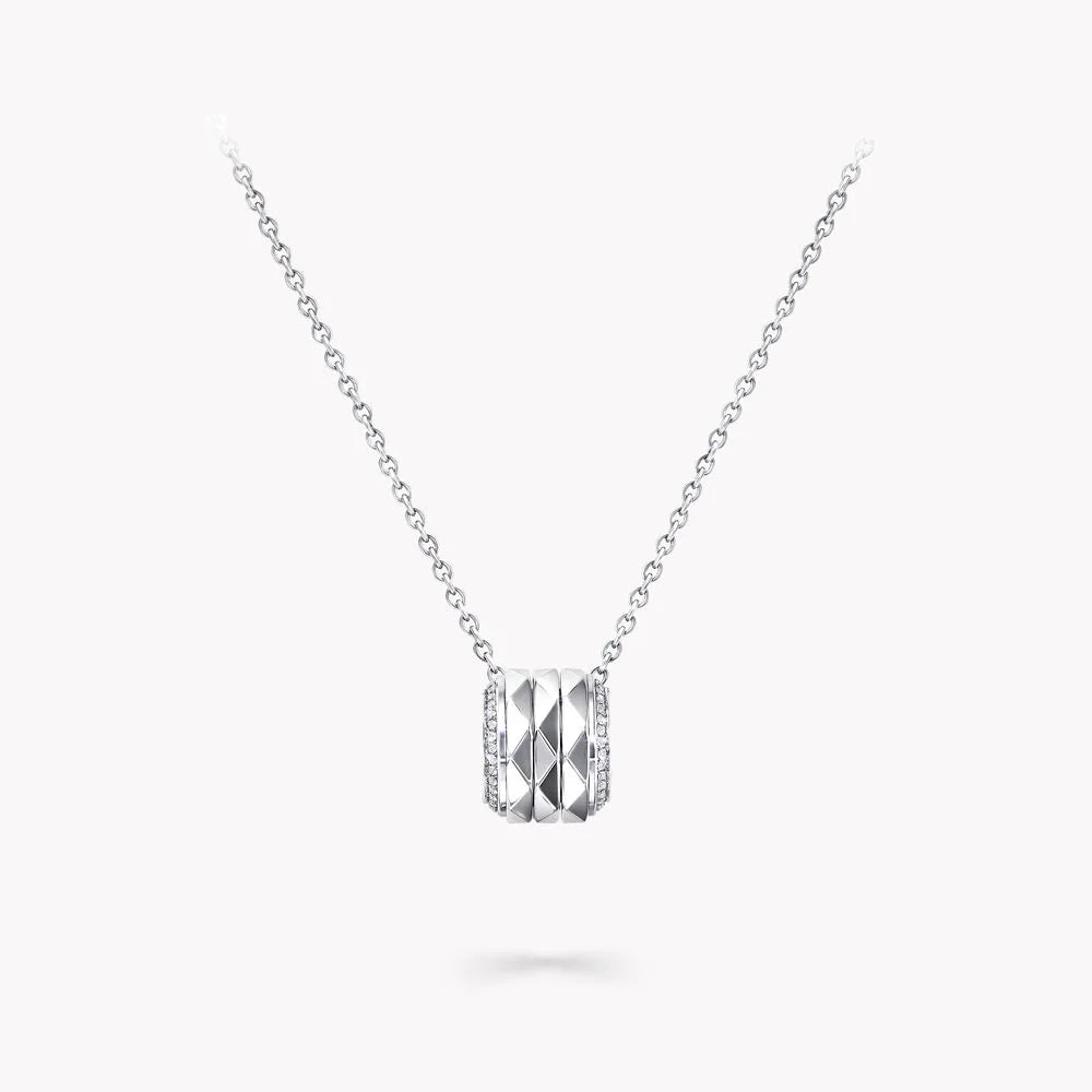 Laurence Signature Spinning Diamond Pendant