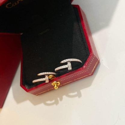 18K Juste Un Clou Full Diamond Ring