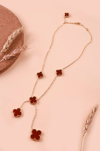 Magic Alhambra Six Motifs Clover Necklace
