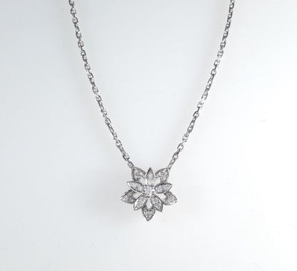 Lotus Openwork Pendant