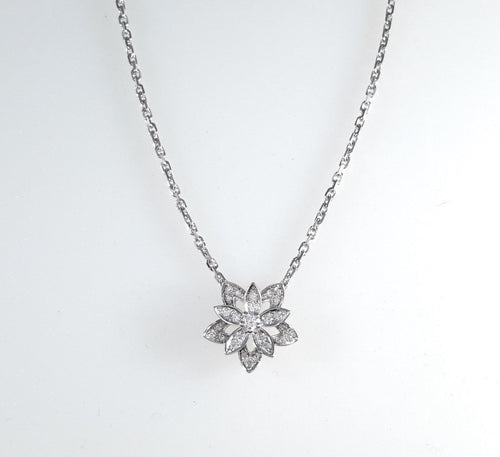 Lotus Openwork Pendant