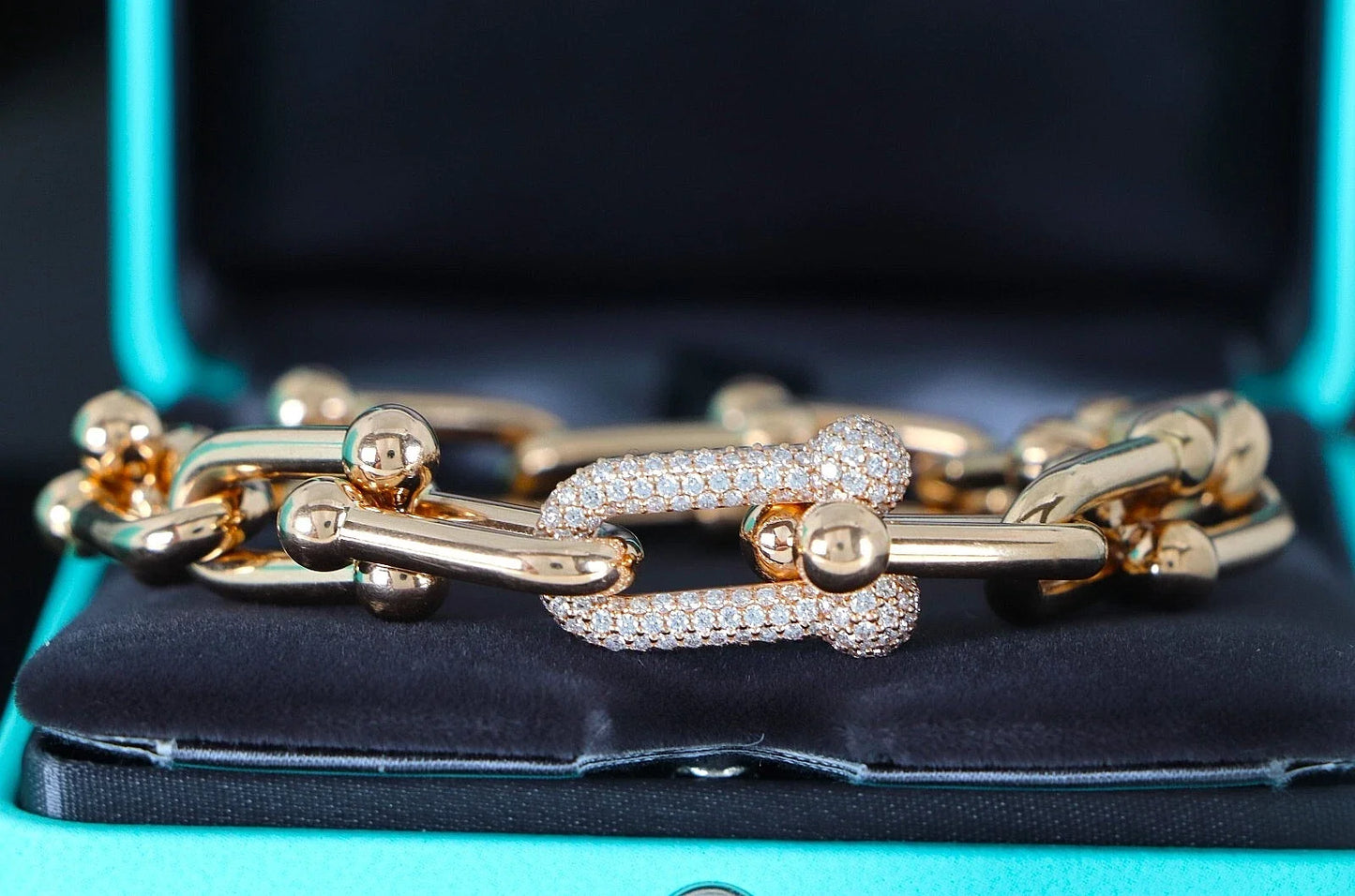 18K T HardWear Titanium Bracelet