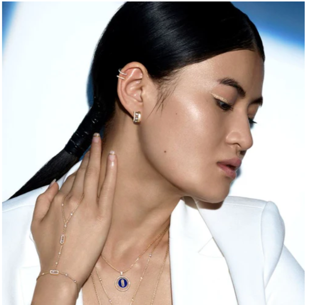 Diamond Mini Hoop Earrings